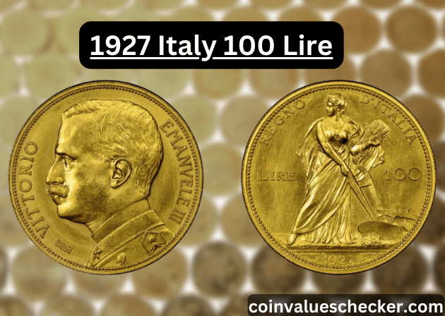 1927 Italy 100 Lire